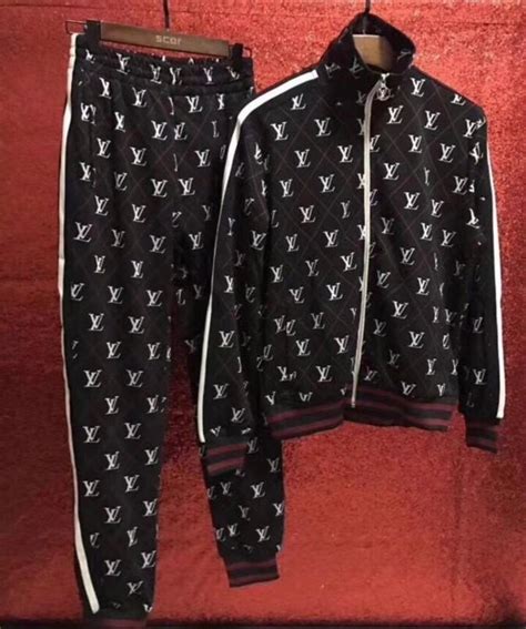 louis vuitton tracksuit ladies|louis vuitton tracksuit men's.